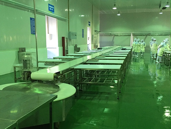 单层肉类分割线