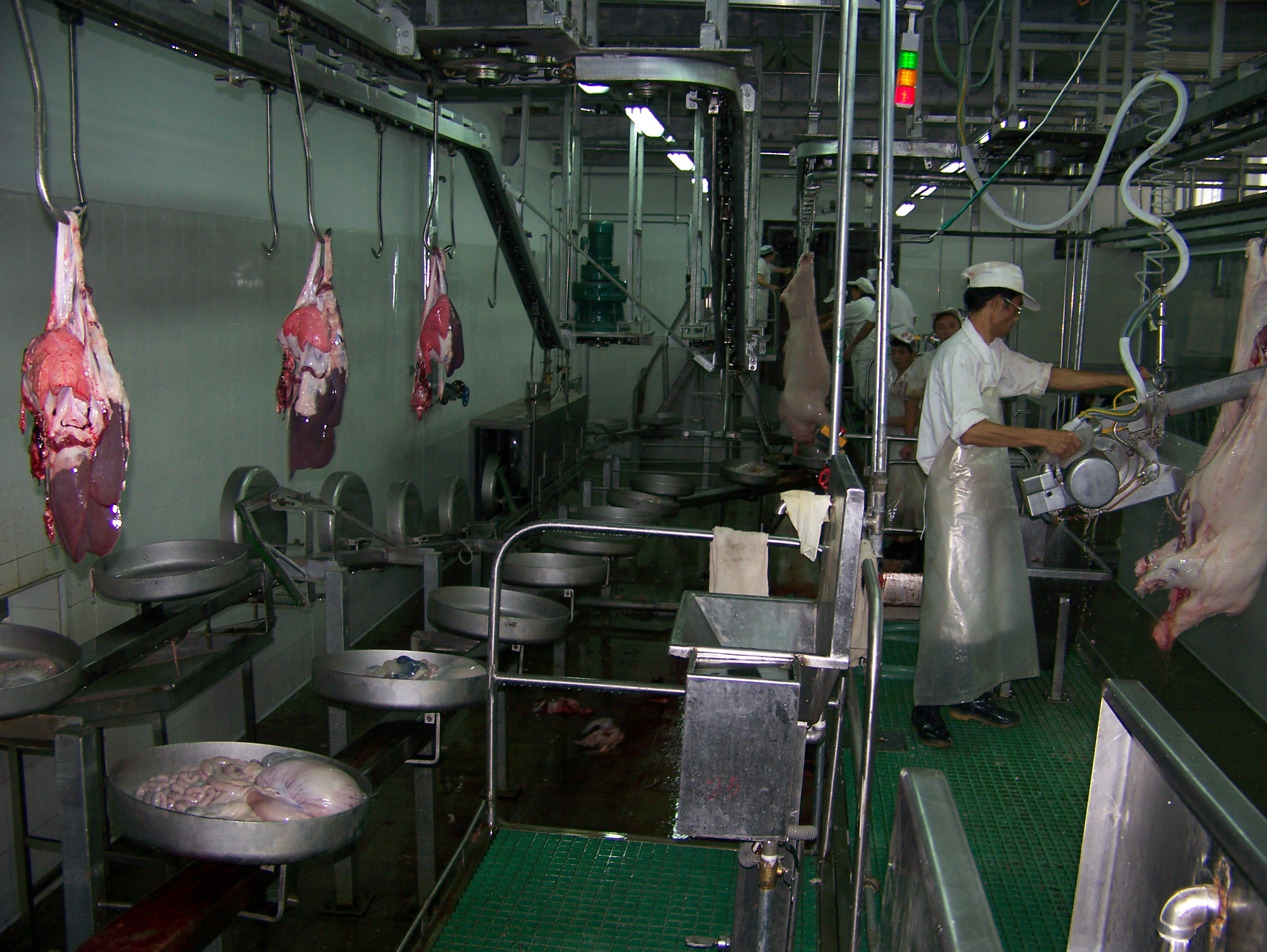 (猪线)落地式同步卫检